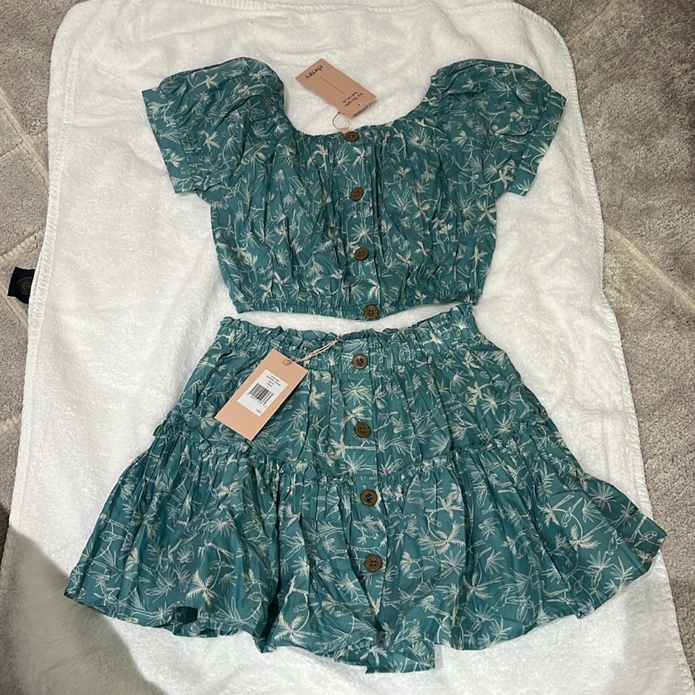 Eberjey matching skirt set